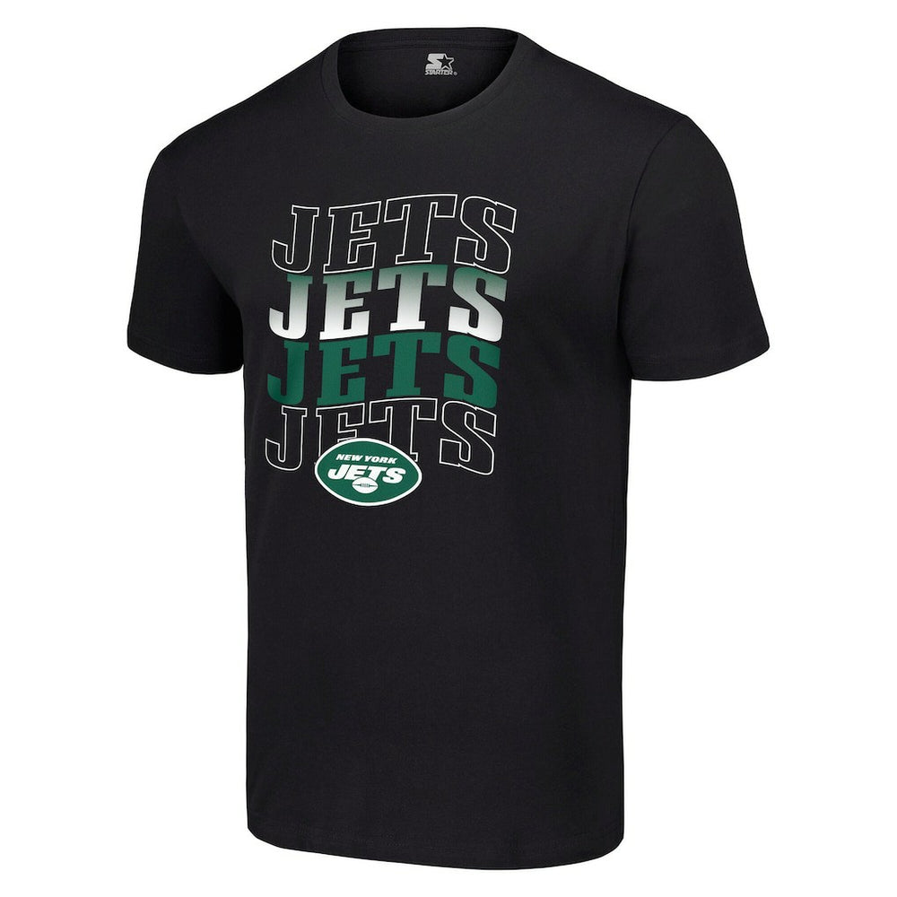 New York Jets Starter Four Name T-Shirt Black - NFL