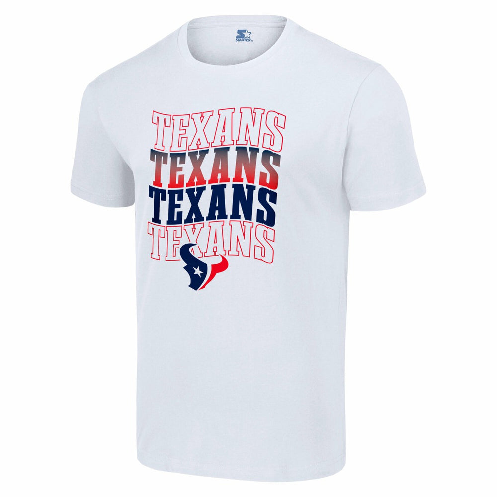 Houston Texans Starter Four Name T-Shirt White - NFL