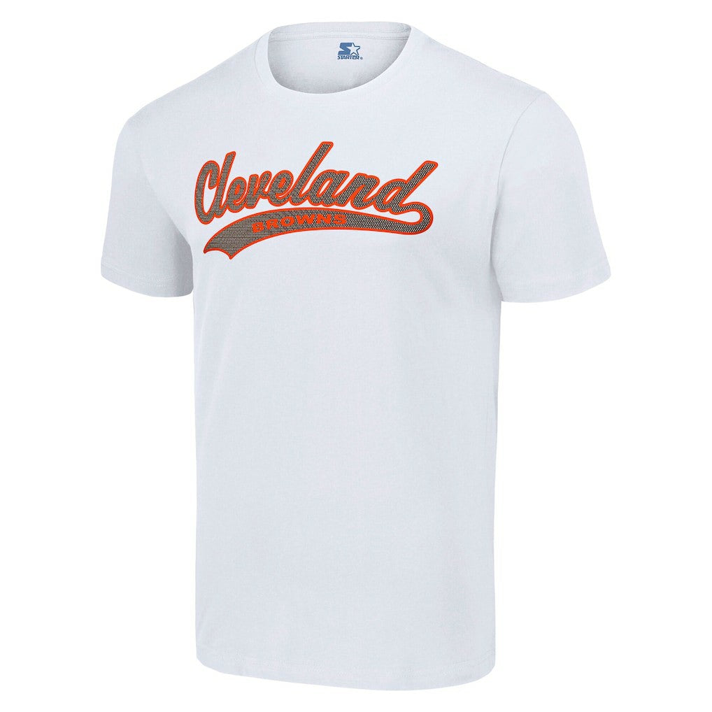 Cleveland Browns Starter City Tailsweep T-Shirt White - NFL