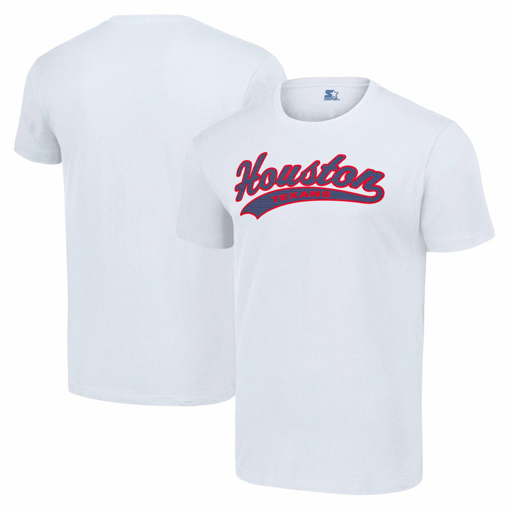 Houston Texans Starter City Tailsweep T-Shirt White - NFL