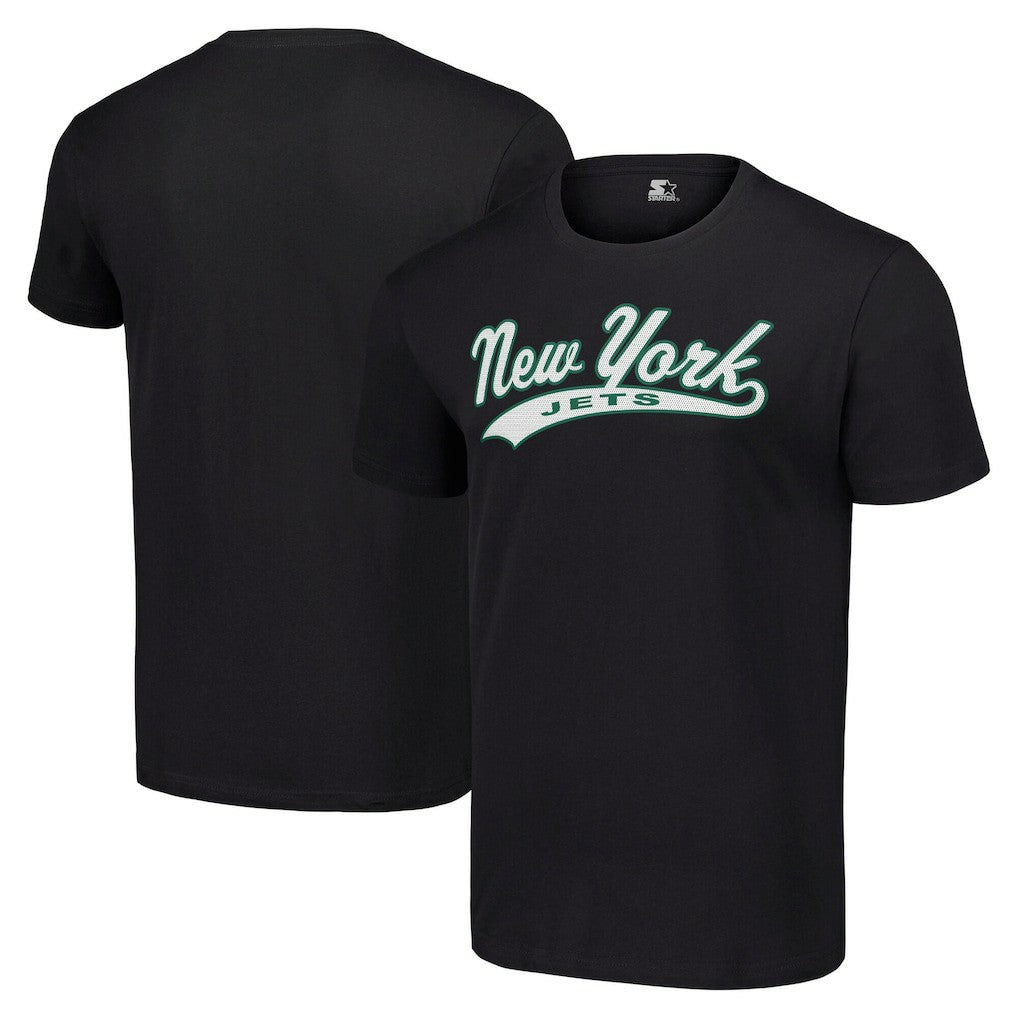 New York Jets Starter City Tailsweep T-Shirt Black - NFL