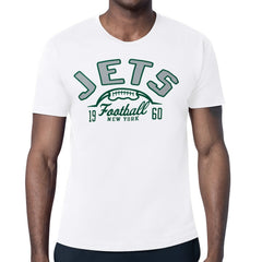 New York Jets Starter Half Ball Logo T-Shirt White - NFL