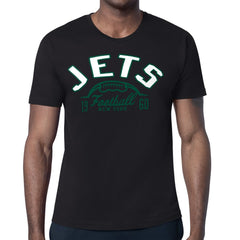 New York Jets Starter Half Ball Logo T-Shirt Black - NFL