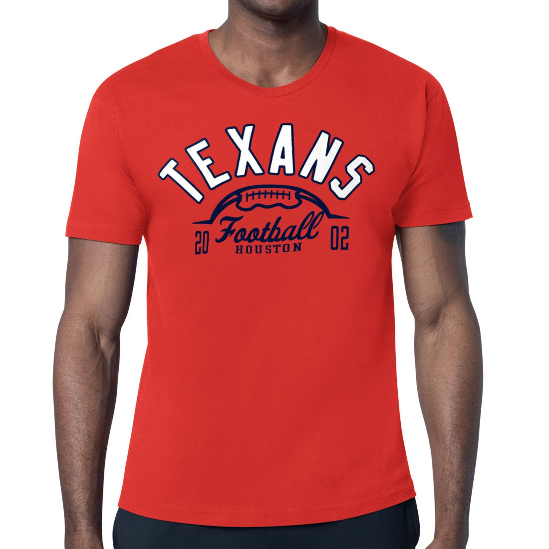 Houston Texans Starter Half Ball Logo T-Shirt Red - NFL