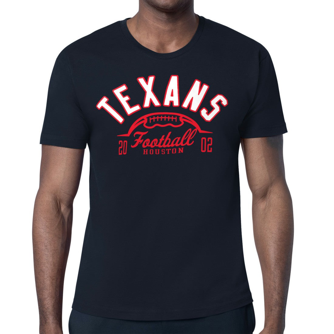 Houston Texans Starter Half Ball Logo T-Shirt Navy - NFL
