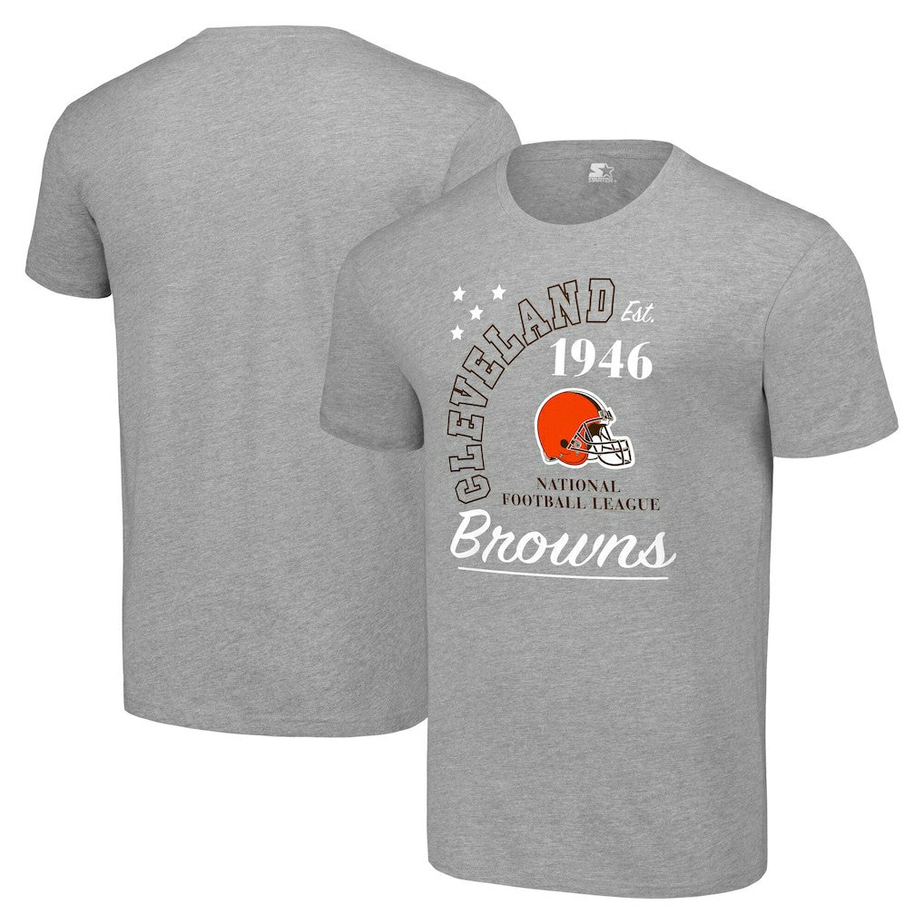 Cleveland Browns Starter Arch City T-Shirt Heather Gray - NFL
