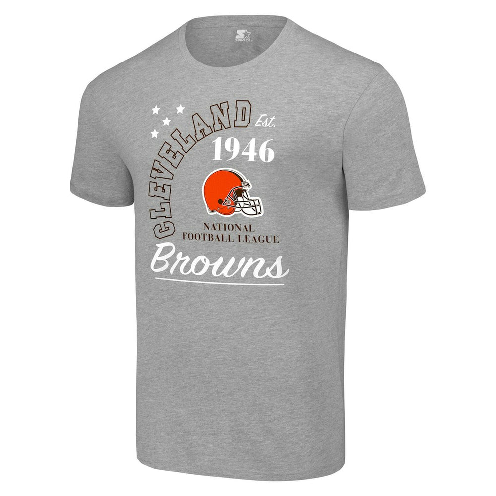 Cleveland Browns Starter Arch City T-Shirt Heather Gray - NFL