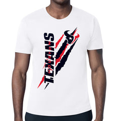Houston Texans Starter Color Scratch T-Shirt White - NFL