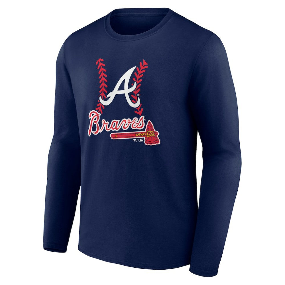 Atlanta Braves Fastball Long Sleeve T-Shirt Clearance