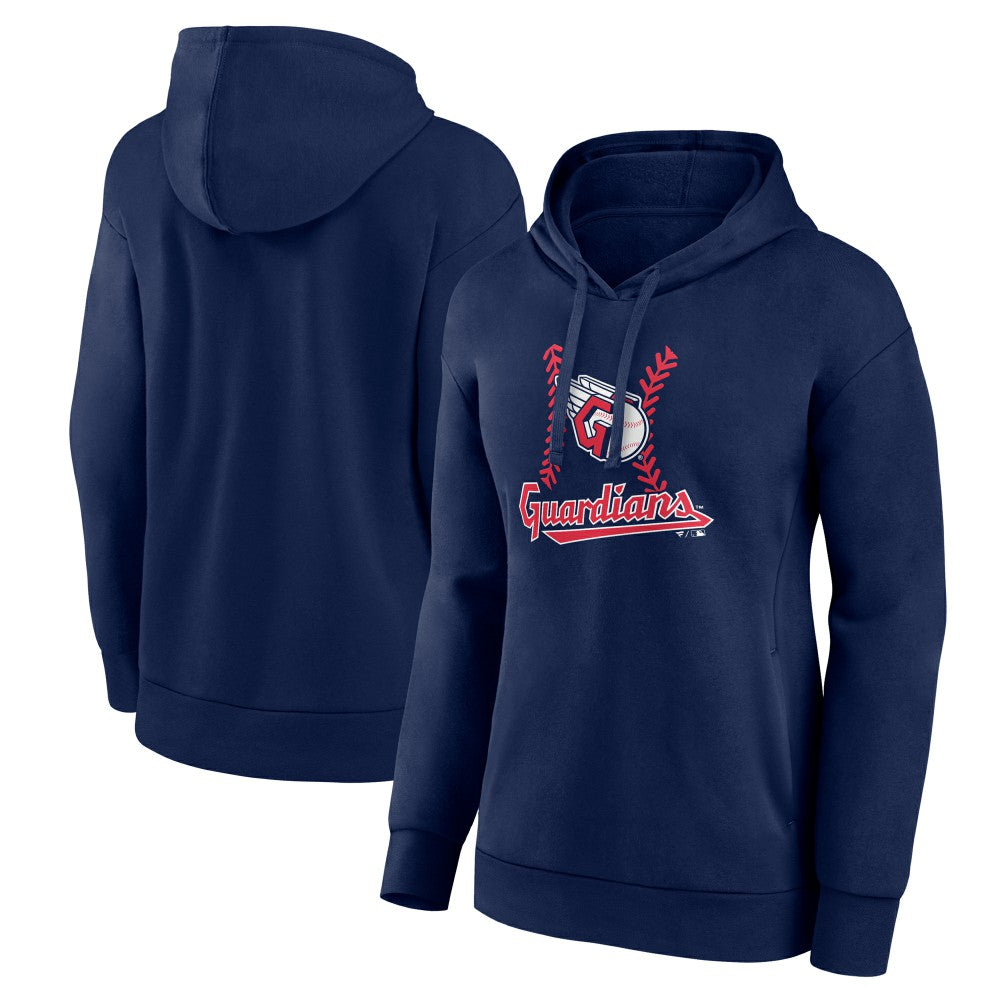 Cleveland Guardians Women's Fastball Pullover Hoodie Near Me