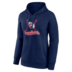 Cleveland Guardians Women's Fastball Pullover Hoodie Near Me