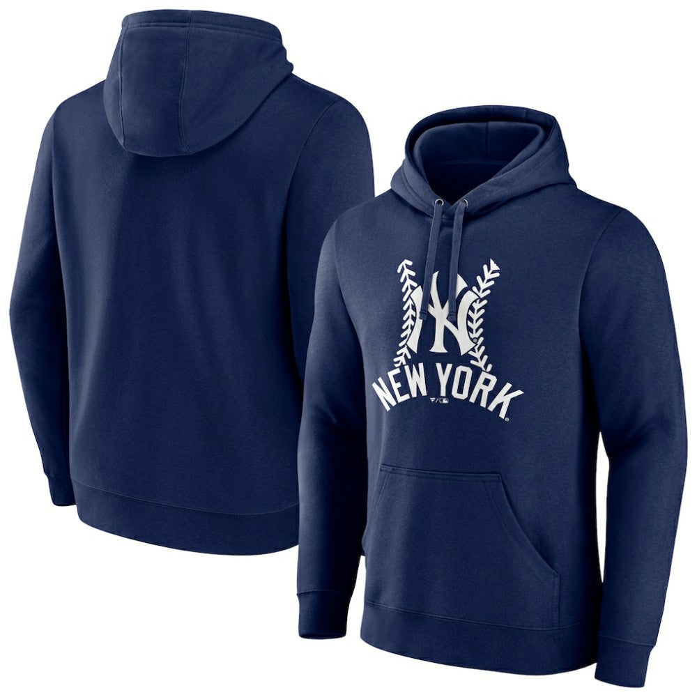 New York Yankees Fastball Pullover Hoodie On Sale