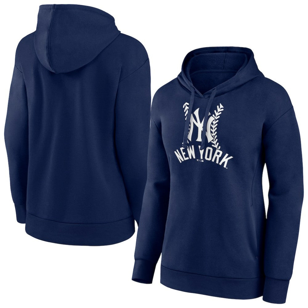 New York Yankees Women's Fastball Pullover Hoodie for sale