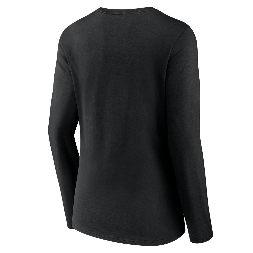 Cincinnati Reds Women's Fastball Long Sleeve V-Neck T-Shirt for sale