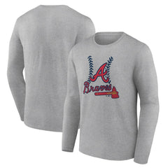 Atlanta Braves Fastball Long Sleeve T-Shirt Sale