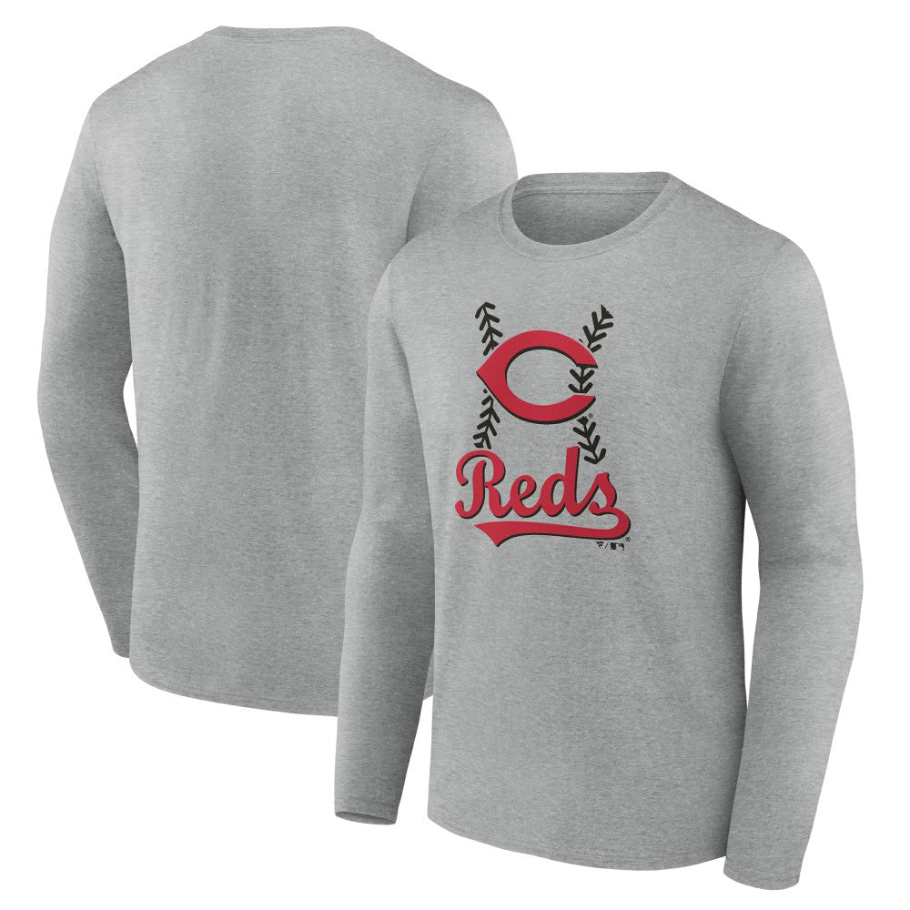 Cincinnati Reds Fastball Long Sleeve T-Shirt On Sale