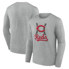 Cincinnati Reds Fastball Long Sleeve T-Shirt On Sale