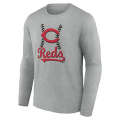 Cincinnati Reds Fastball Long Sleeve T-Shirt On Sale