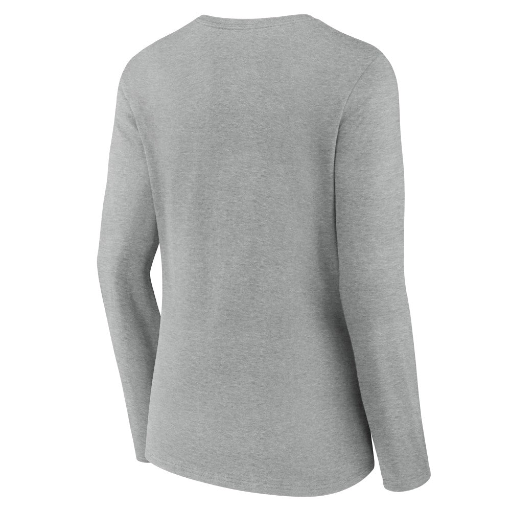 Cincinnati Reds Women's Fastball Long Sleeve V-Neck T-Shirt for sale
