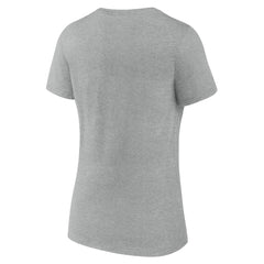 Cincinnati Reds Women's Fastball V-Neck T-Shirt On Sale