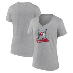 Cleveland Guardians Women's Fastball V-Neck T-Shirt Near Me