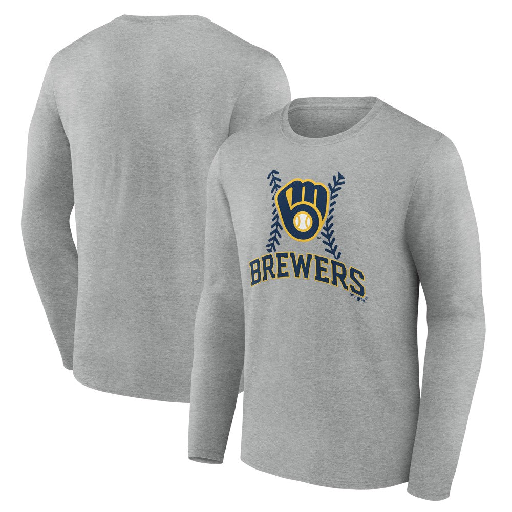 Milwaukee Brewers Fastball Long Sleeve T-Shirt Lifestyle