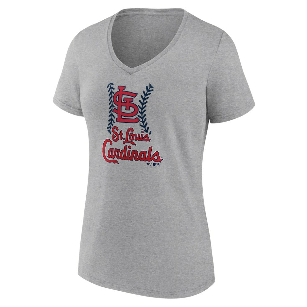St. Louis Cardinals Women's Fastball V-Neck T-Shirt Online