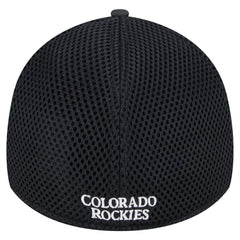 Colorado Rockies New Era Youth Camo 39THIRTY Flex Hat Lifestyle