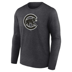Chicago Cubs Monochrome Long Sleeve T-Shirt Online