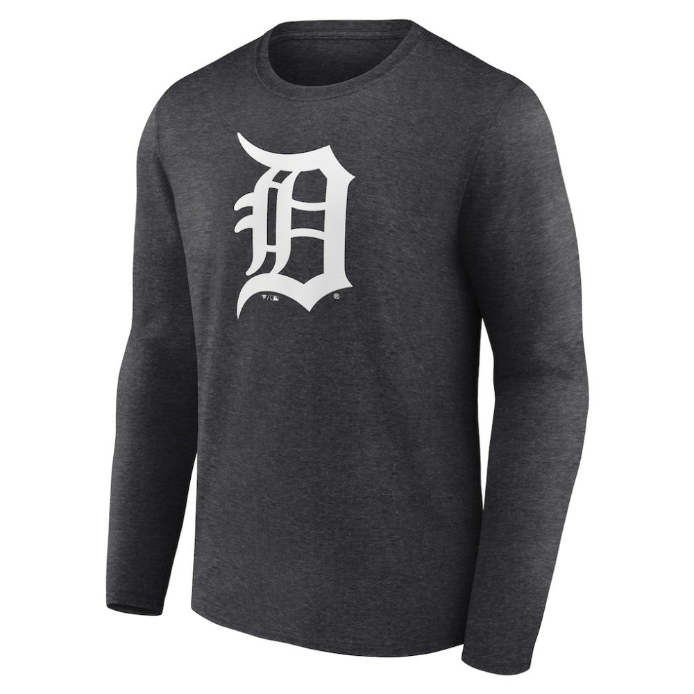 Detroit Tigers Monochrome Long Sleeve T-Shirt On Sale