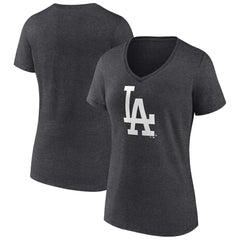 Los Angeles Dodgers Women's Monochrome V-Neck T-Shirt Near Me