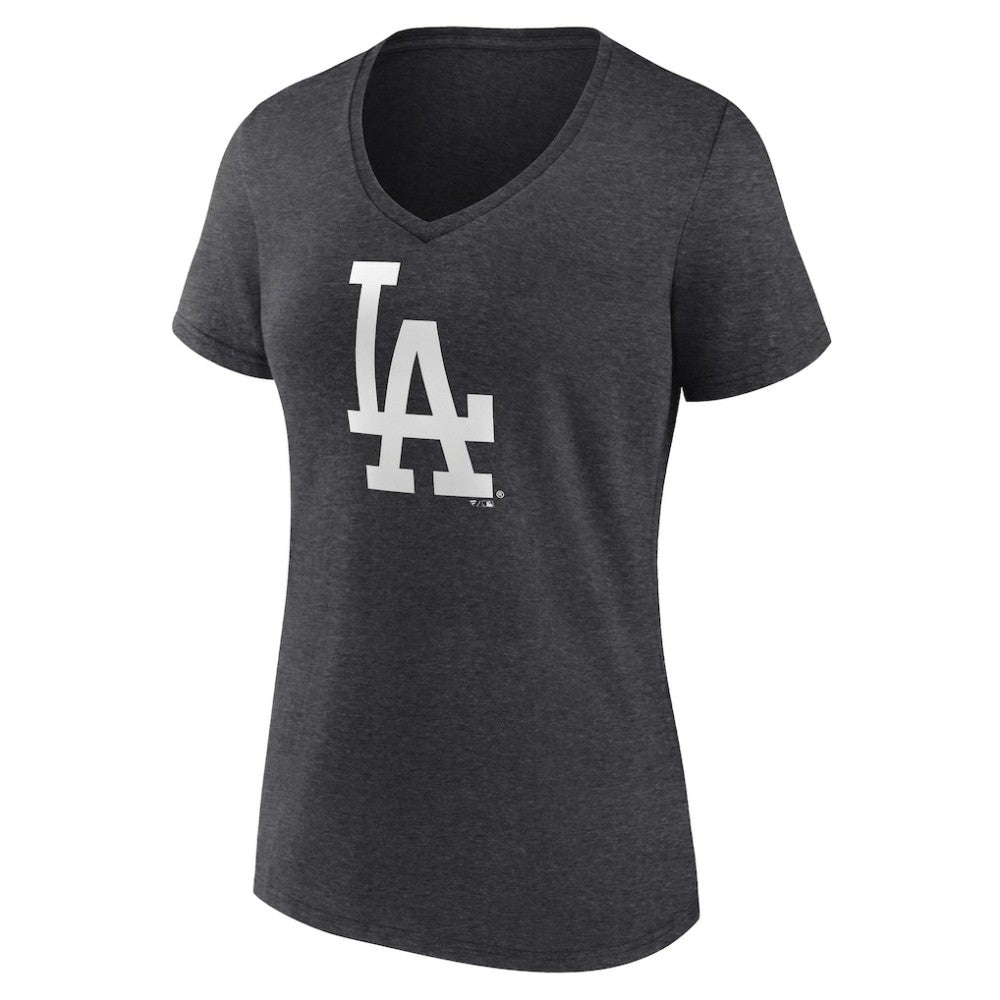 Los Angeles Dodgers Women's Monochrome V-Neck T-Shirt Near Me