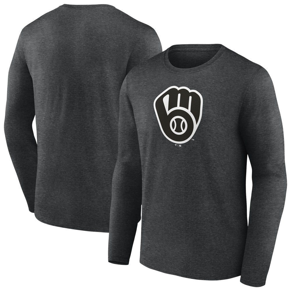 Milwaukee Brewers Monochrome Long Sleeve T-Shirt Near Me