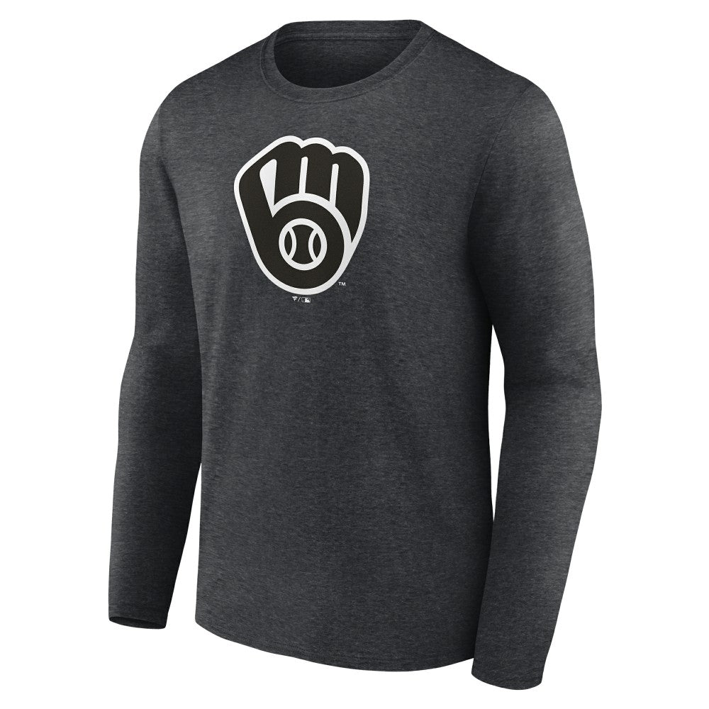 Milwaukee Brewers Monochrome Long Sleeve T-Shirt Near Me