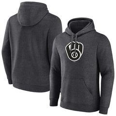 Milwaukee Brewers Monochrome Pullover Hoodie Lifestyle