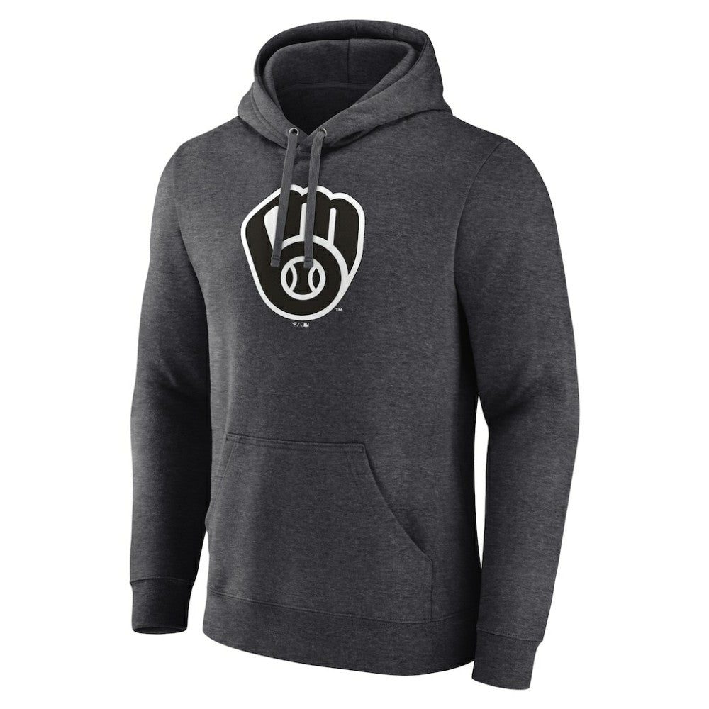 Milwaukee Brewers Monochrome Pullover Hoodie Lifestyle