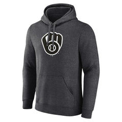 Milwaukee Brewers Monochrome Pullover Hoodie Lifestyle