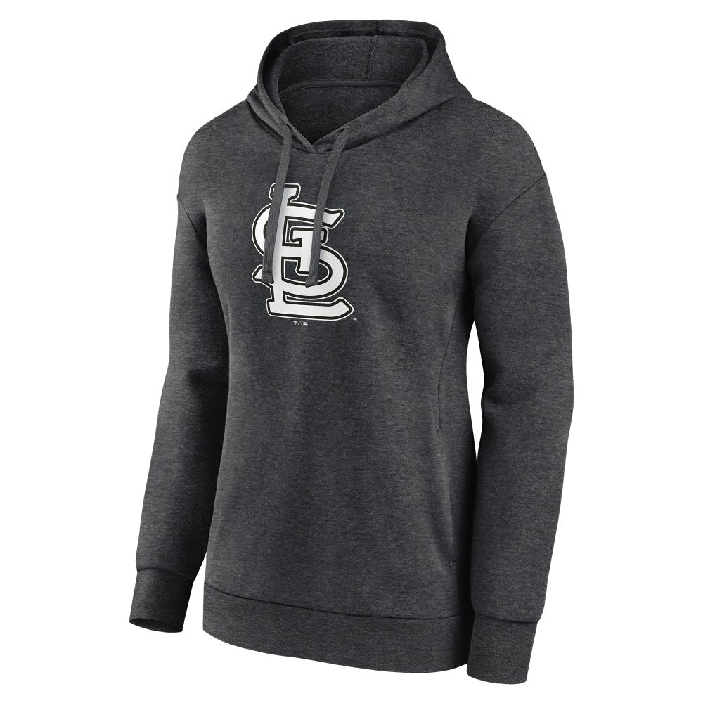 St. Louis Cardinals Women's Monochrome Pullover Hoodie Clearance
