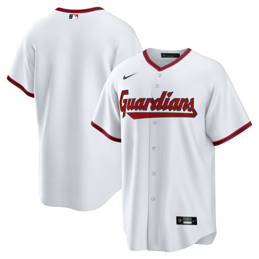 Cleveland Guardians Nike Home Replica Jersey - White | MLB Jerseys