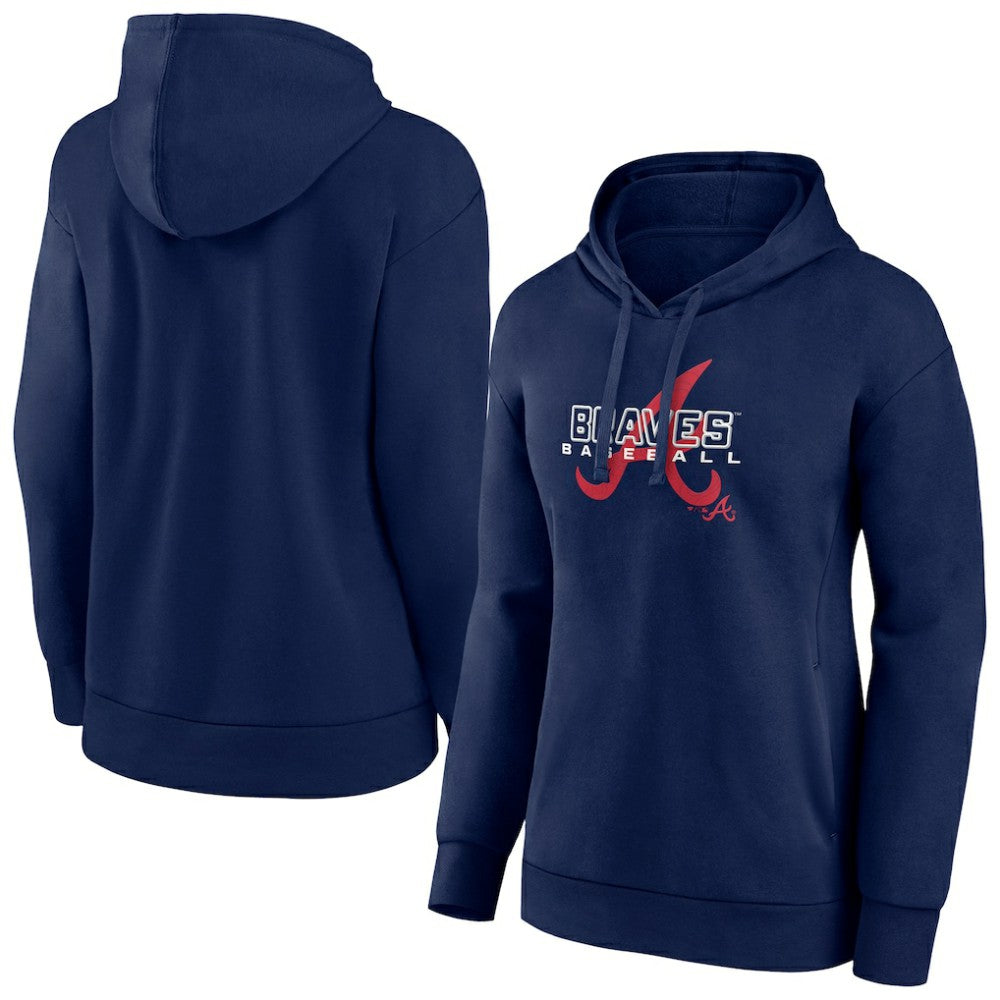 Atlanta Braves Women's Stellar Pullover Hoodie Sale