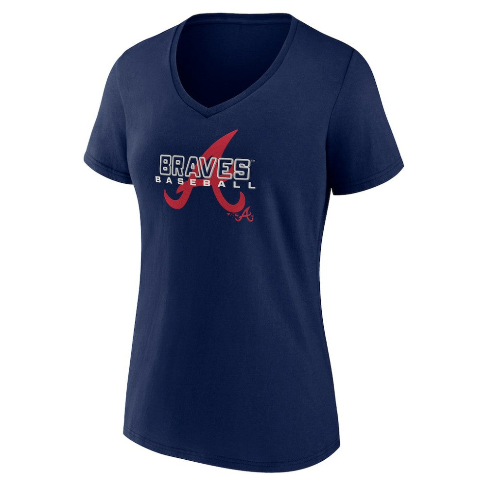 Atlanta Braves Women's Stellar V-Neck T-Shirt discount