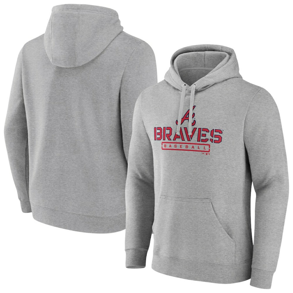 Atlanta Braves Evanston Stencil Pullover Hoodie Online