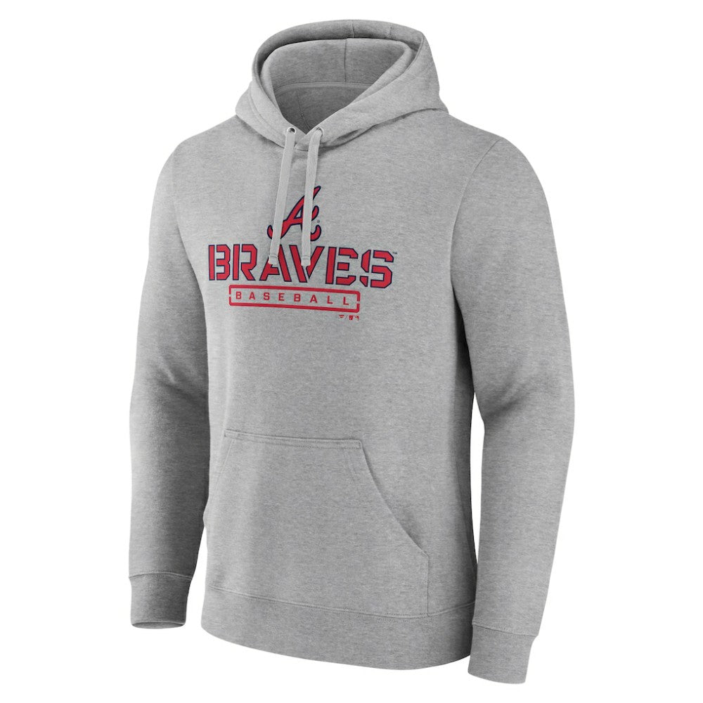 Atlanta Braves Evanston Stencil Pullover Hoodie Online