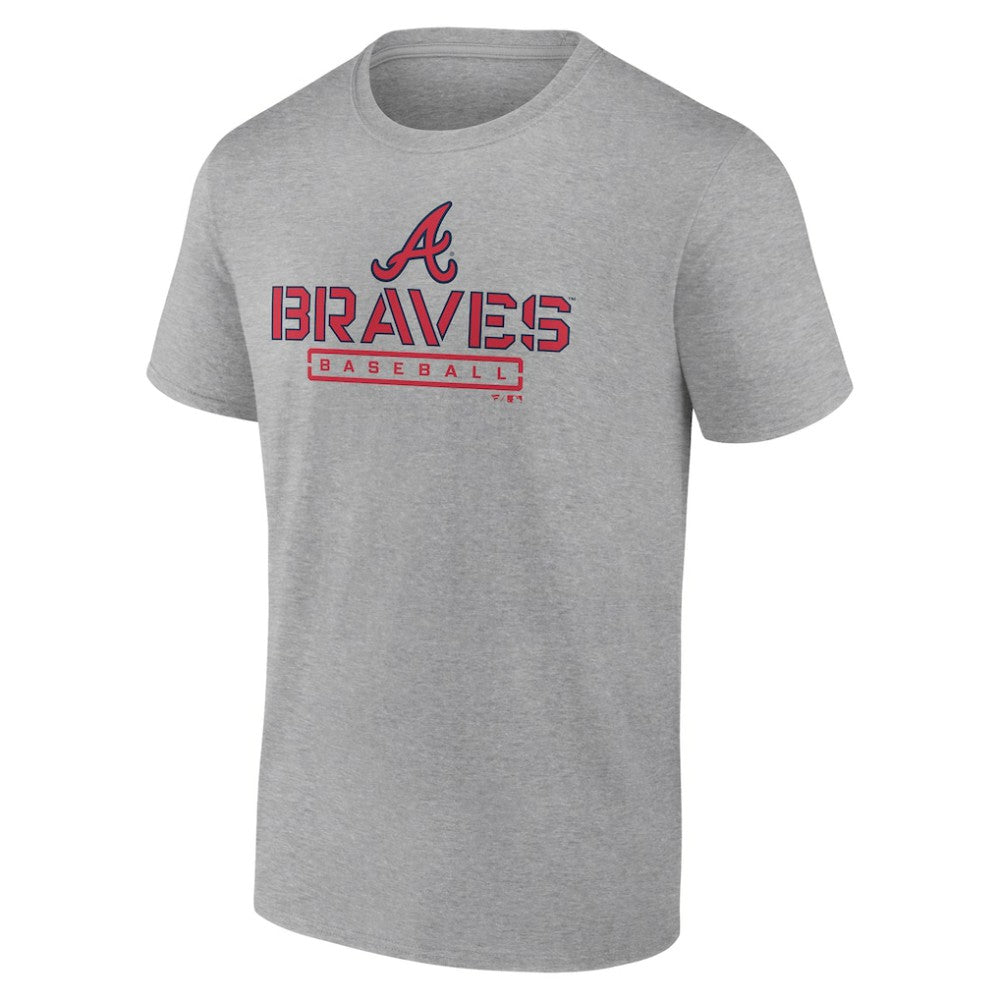 Atlanta Braves Evanston Stencil T-Shirt Online