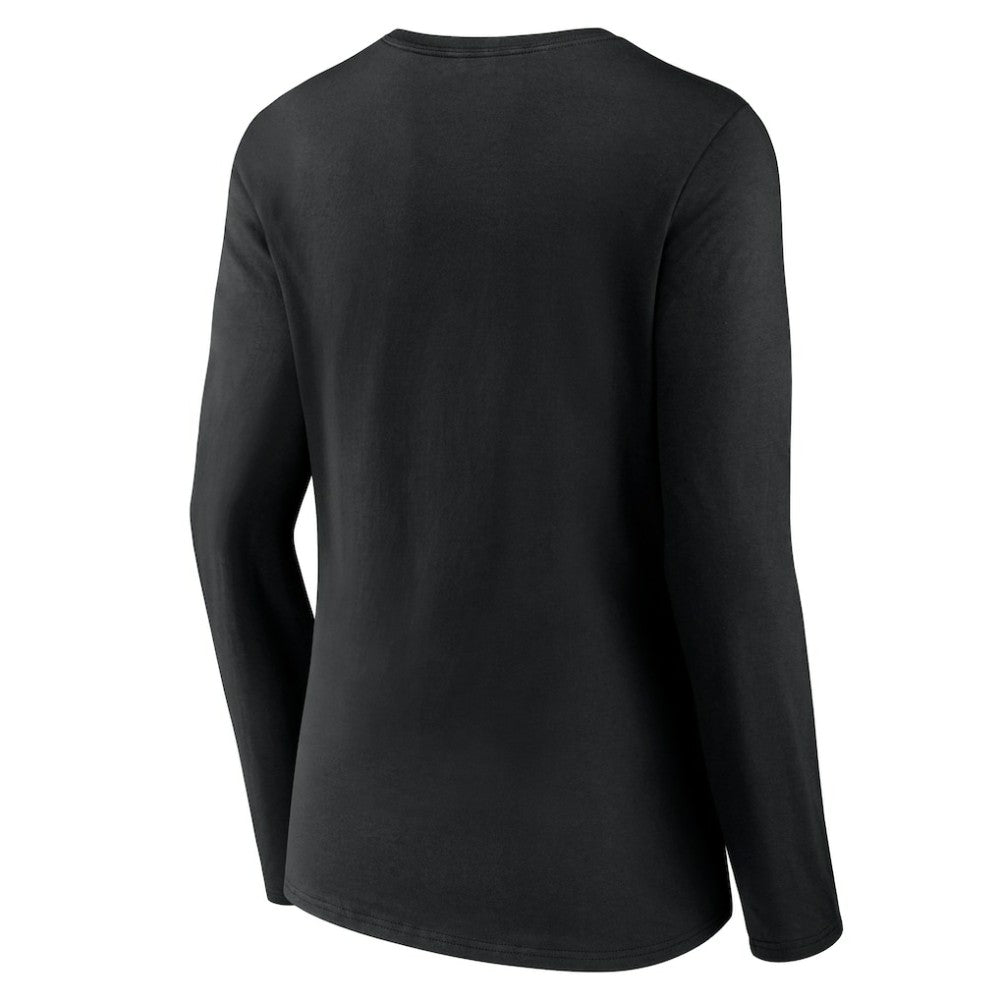 Baltimore Orioles Women's Stellar Long Sleeve V-Neck T-Shirt Sale