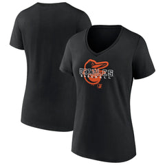 Baltimore Orioles Women's Stellar V-Neck T-Shirt Sale