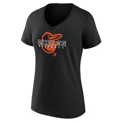 Baltimore Orioles Women's Stellar V-Neck T-Shirt Sale