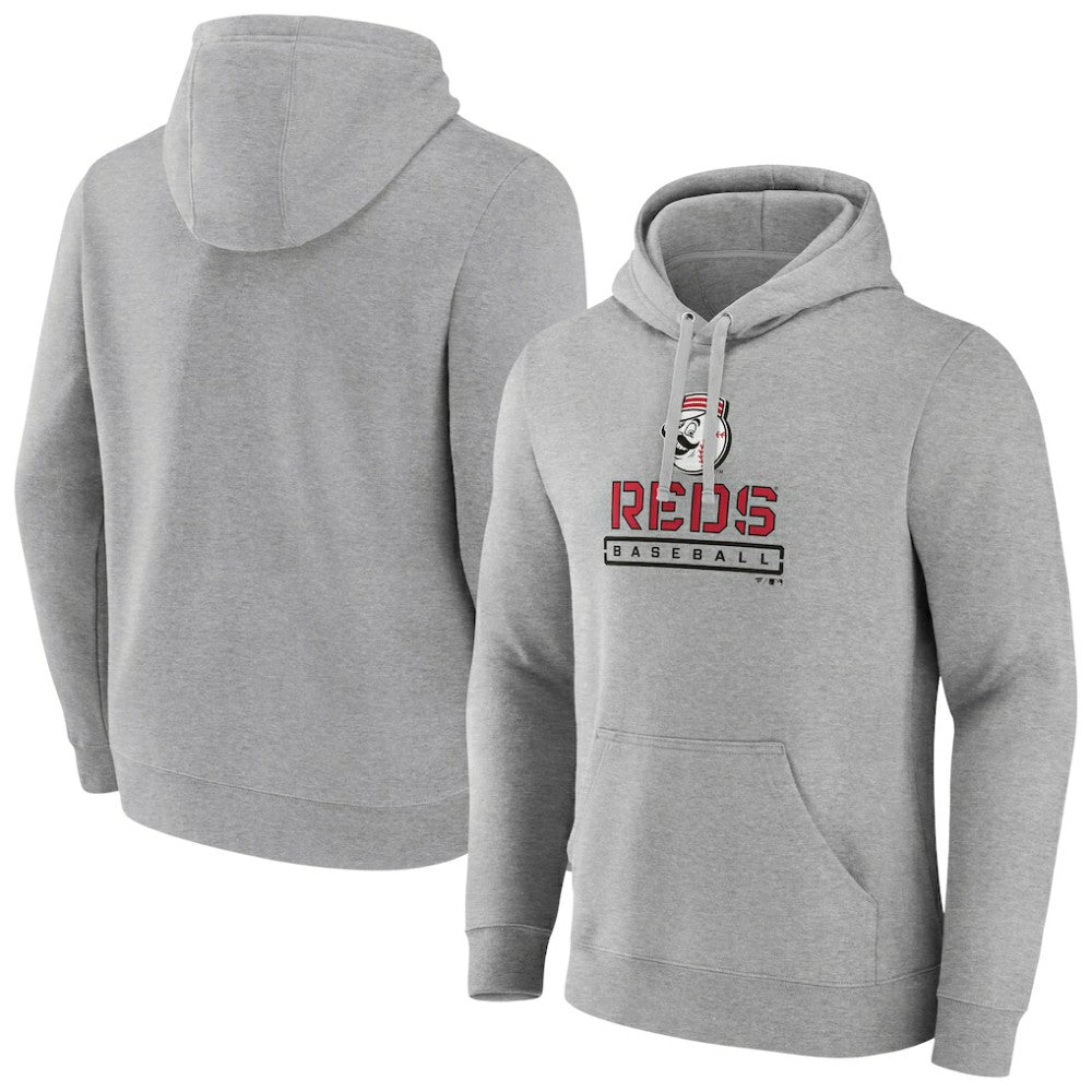 Cincinnati Reds Evanston Stencil Pullover Hoodie Sale