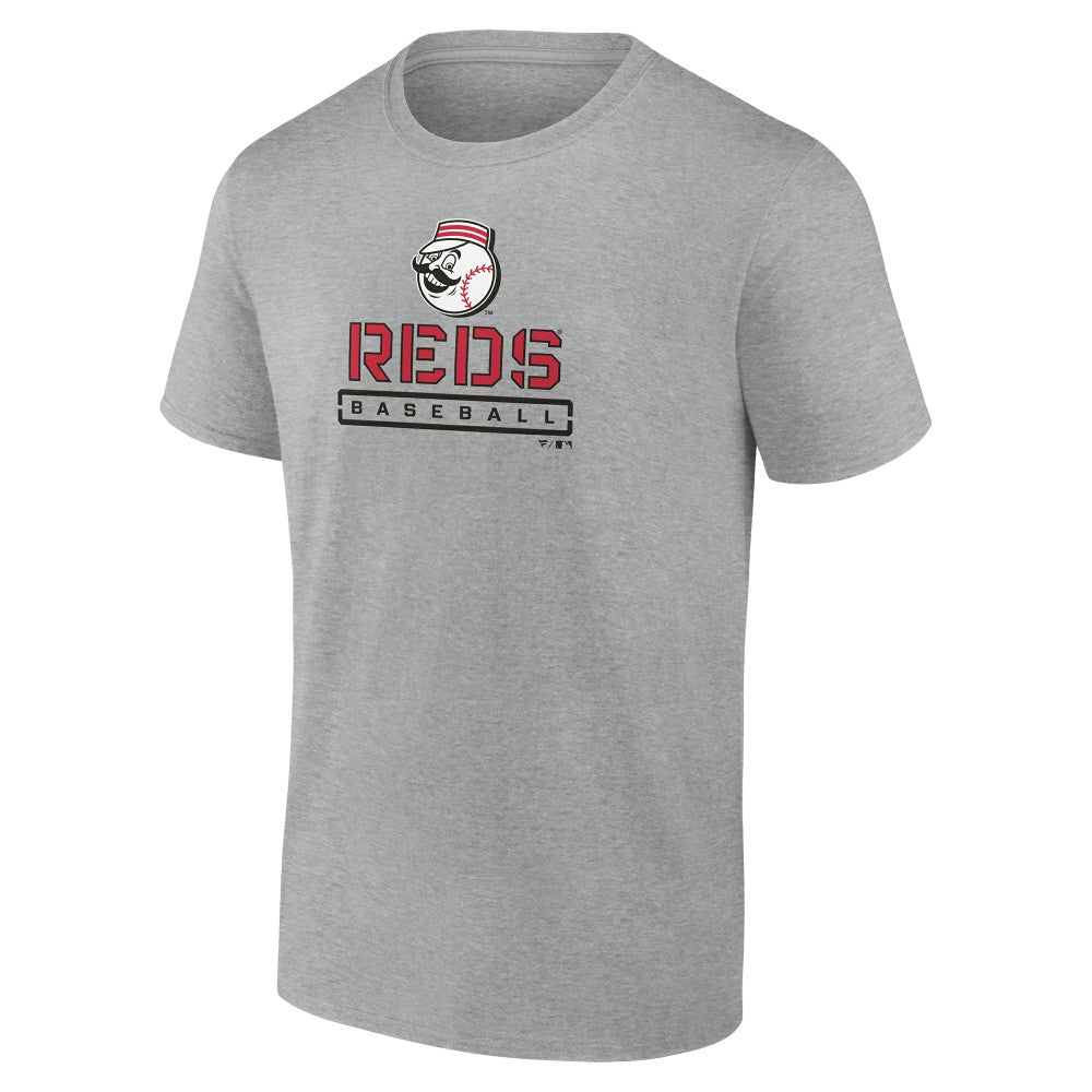 Cincinnati Reds Evanston Stencil T-Shirt Lifestyle