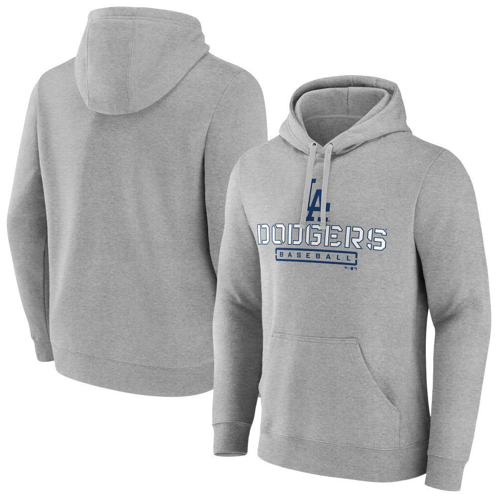 Los Angeles Dodgers Evanston Stencil Pullover Hoodie discount